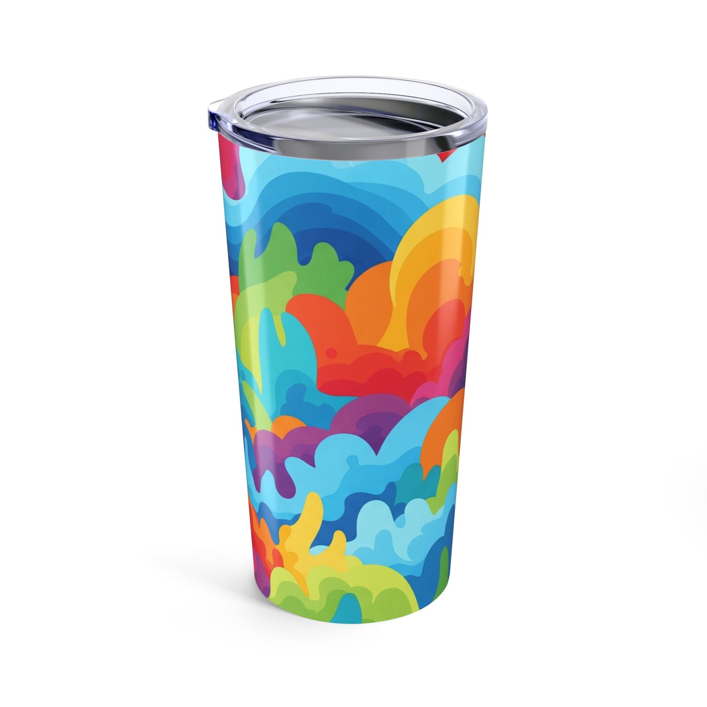 20oz Stainless Steel Tumbler With Double Wall Vacuum Insulation Travel Mug Spill Resistant Hot Cold Beverage Cup