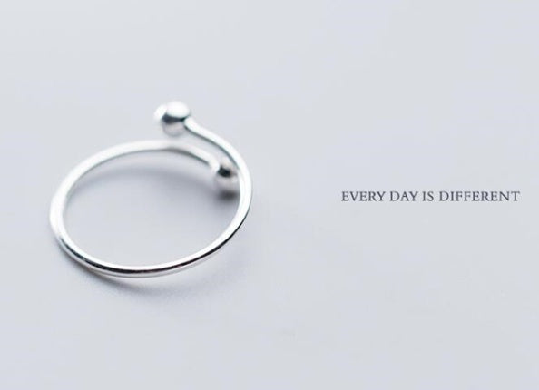 Elegant S925 Silver Ring For Women Minimalist Band Jewelry That Shines Brightly And Complements Any Style Everyday Wear