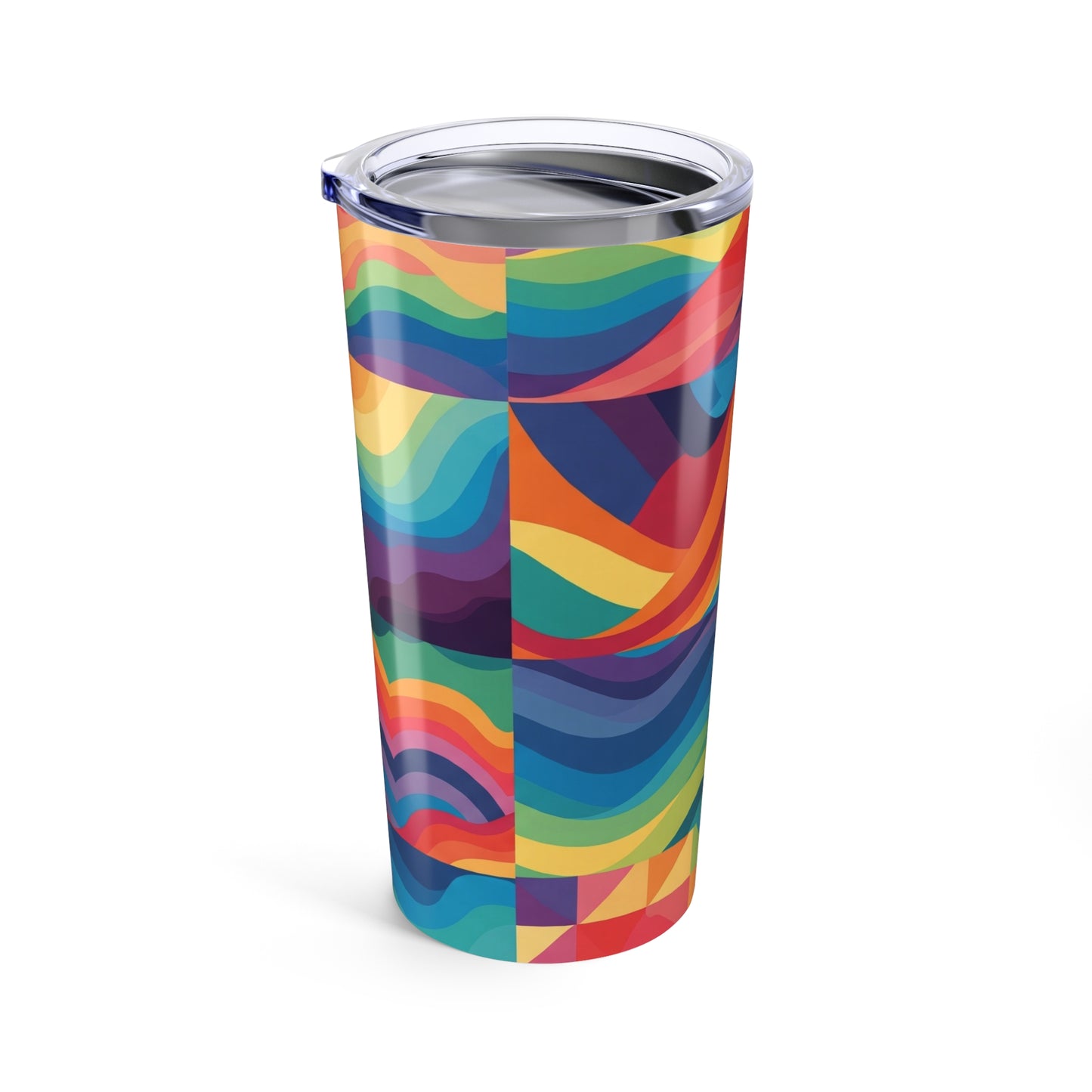 20oz Stainless Steel Insulated Tumbler Double Wall Construction Spill Resistant Travel Mug Decorated For Hot Or