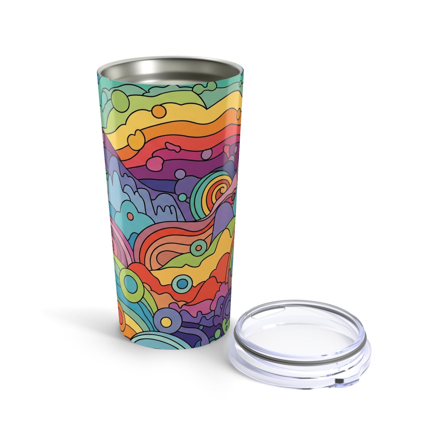 Silicone Protective Sleeve for 20oz Tumbler with Soft Touch Matte Finish and Anti Slip Grip Durable Dark Grey Case