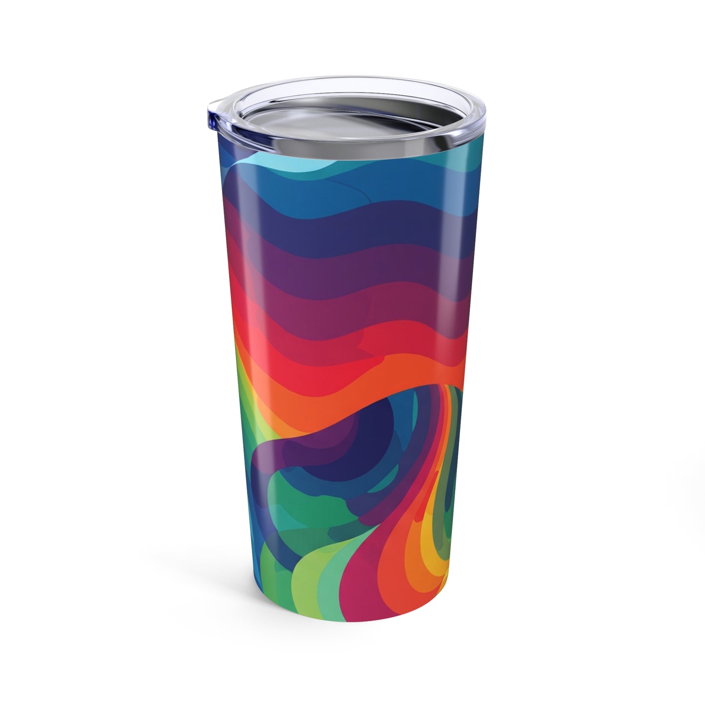 Twenty Ounce Stainless Steel Tumbler With Double Wall Vacuum Insulation Spill Resistant For Hot And Cold Beverages