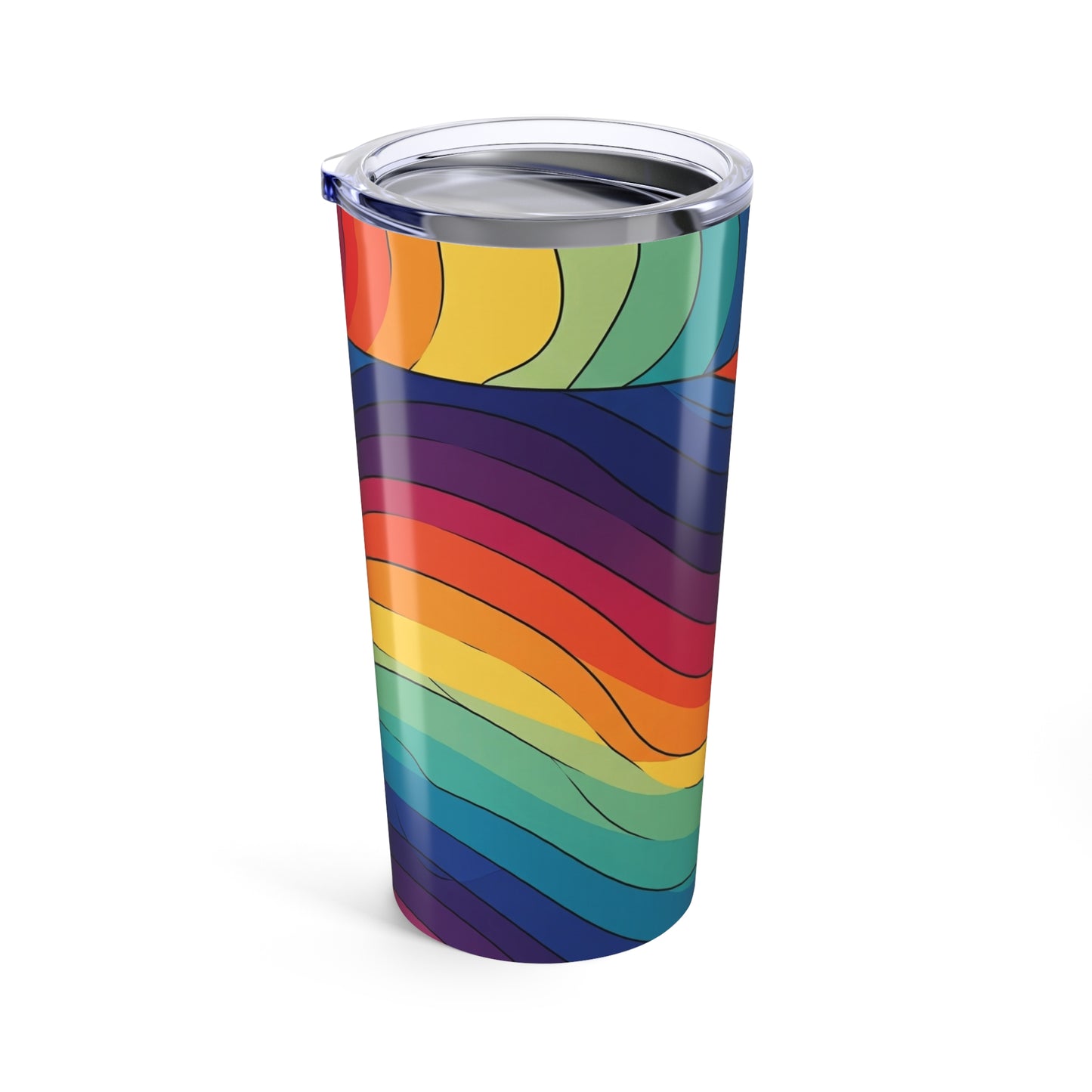 20oz Stainless Steel Tumbler Double Wall Insulation Leak Proof Travel Mug And Printed Design For Hot Or Cold