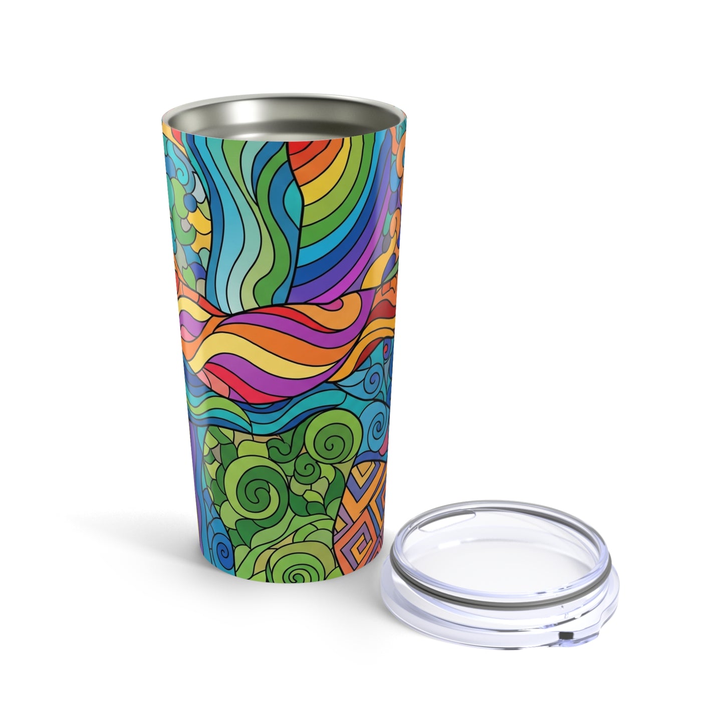 20 Oz Stainless Steel Travel Mug With Vacuum Insulation And Leak Proof Design For Hot And Cold Beverages For Daily