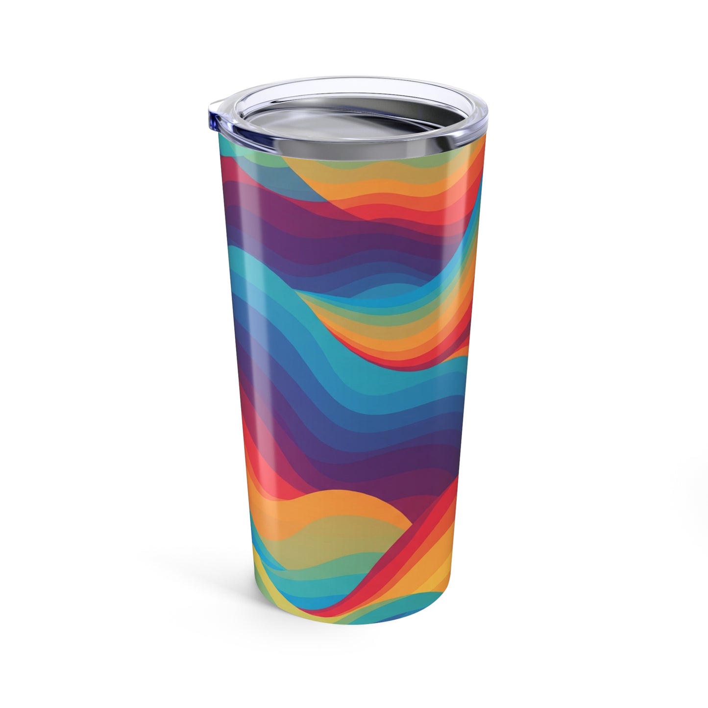 20oz Stainless Steel Travel Mug With Double Wall Vacuum Insulation Spill Resistant BPA Free Printed Container