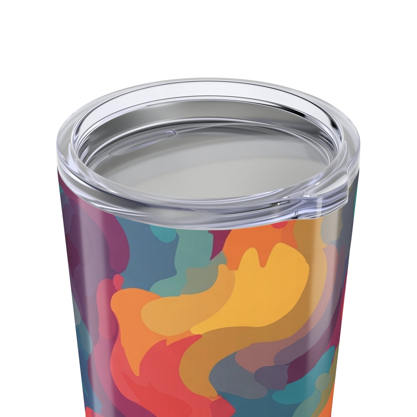 20oz Stainless Steel Tumbler With Printed Design Double Wall Vacuum Insulated Spill Resistant Hot Cold Dishwasher