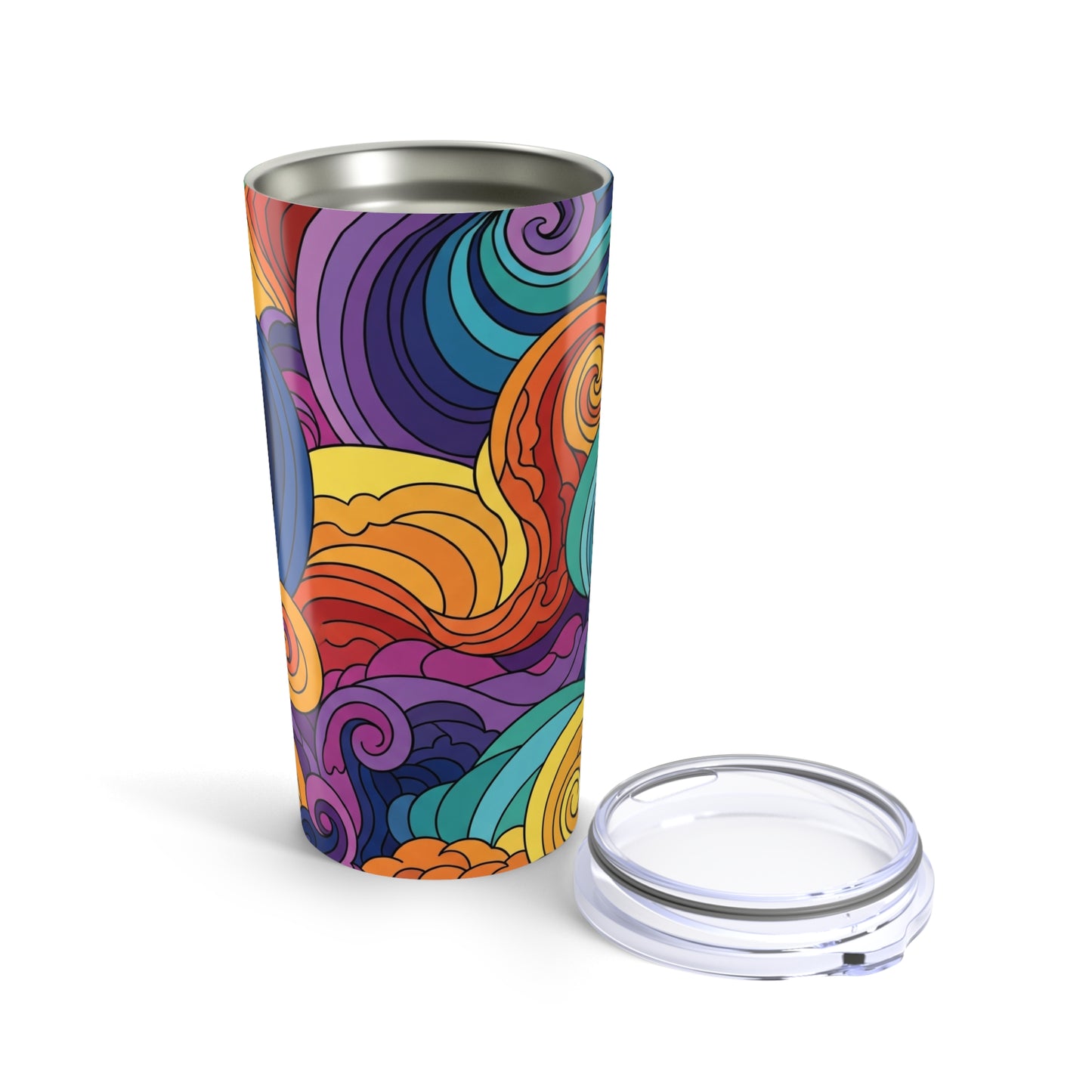 20oz Stainless Steel Travel Mug With Double Wall Vacuum Insulation And Spill Resistant Thermal Design For Daily Use