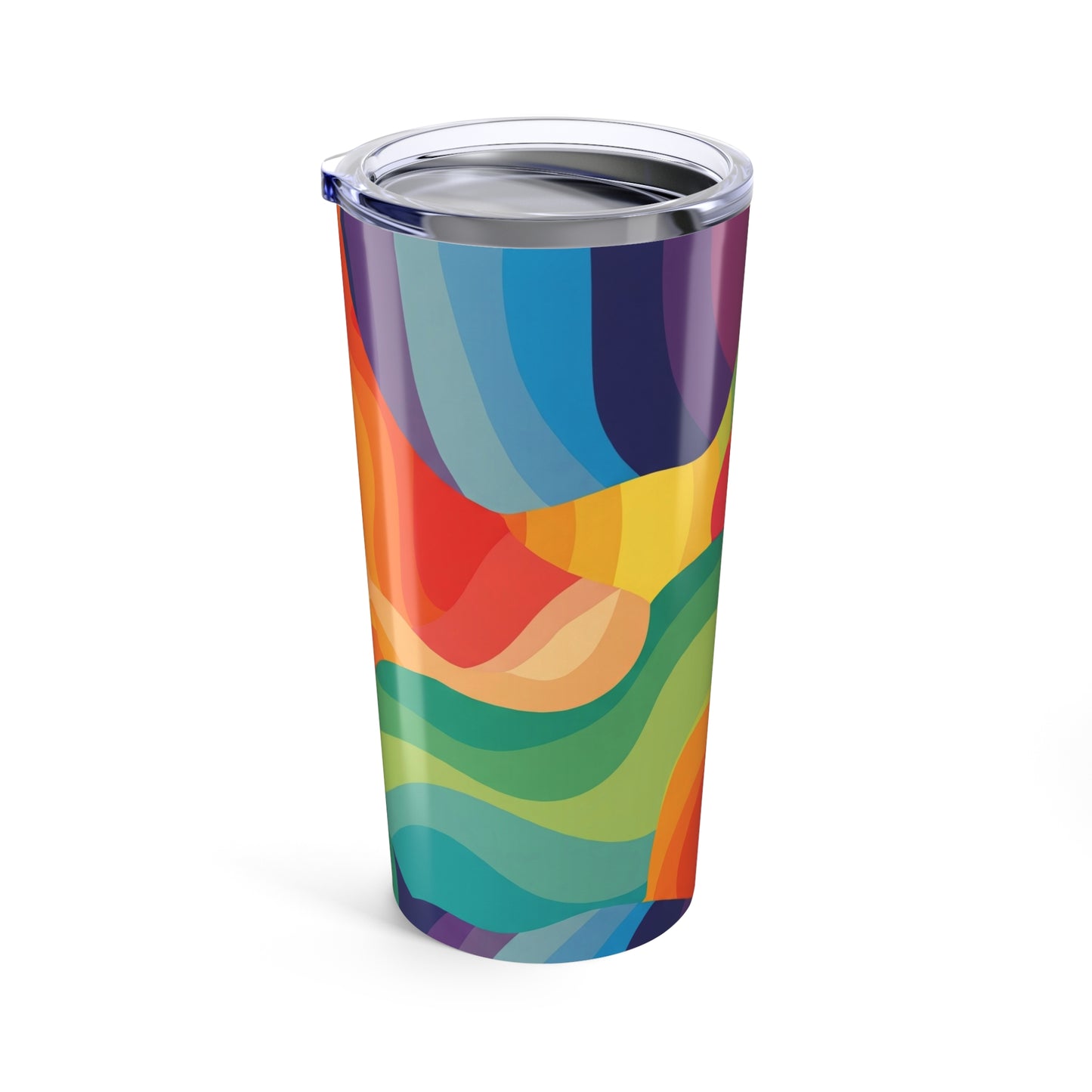 20oz Stainless Steel Tumbler With Double Wall Vacuum Insulation Leak Proof Printed Travel Mug For Hot And Cold