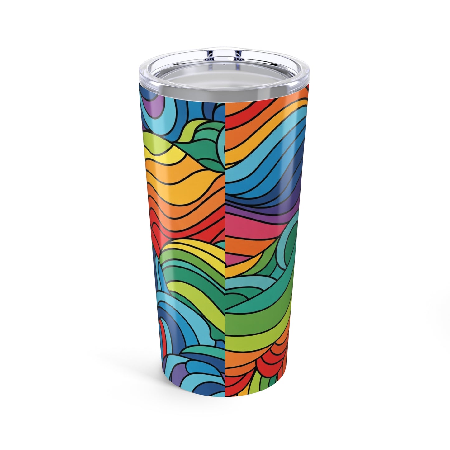 20 Oz Stainless Steel Tumbler With Double Wall Vacuum Insulation Spill Resistant BPA Free For Hot And Cold