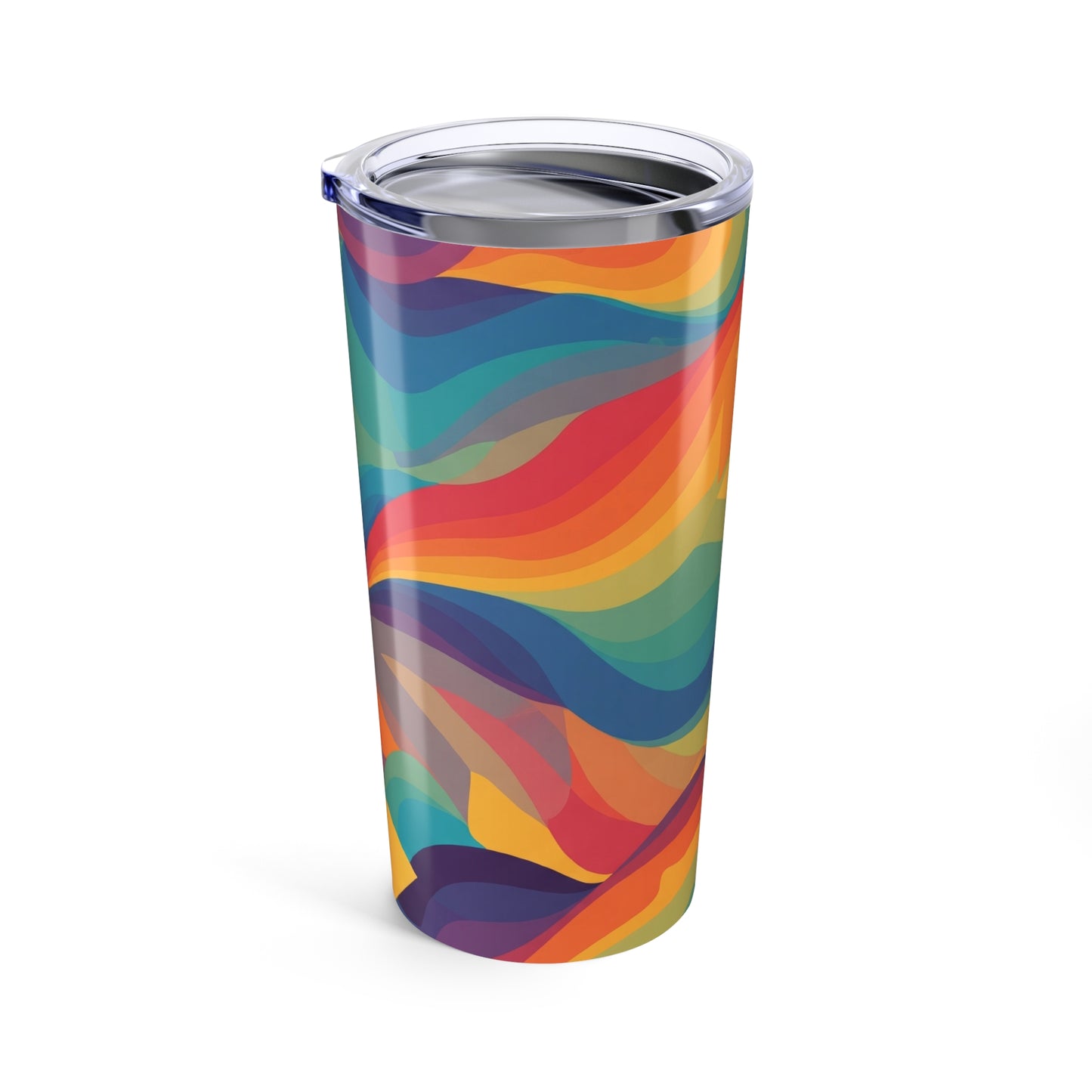 20 Oz Stainless Steel Tumbler With Double Wall Vacuum Insulation Spill Resistant Travel Mug For Hot Or Cold