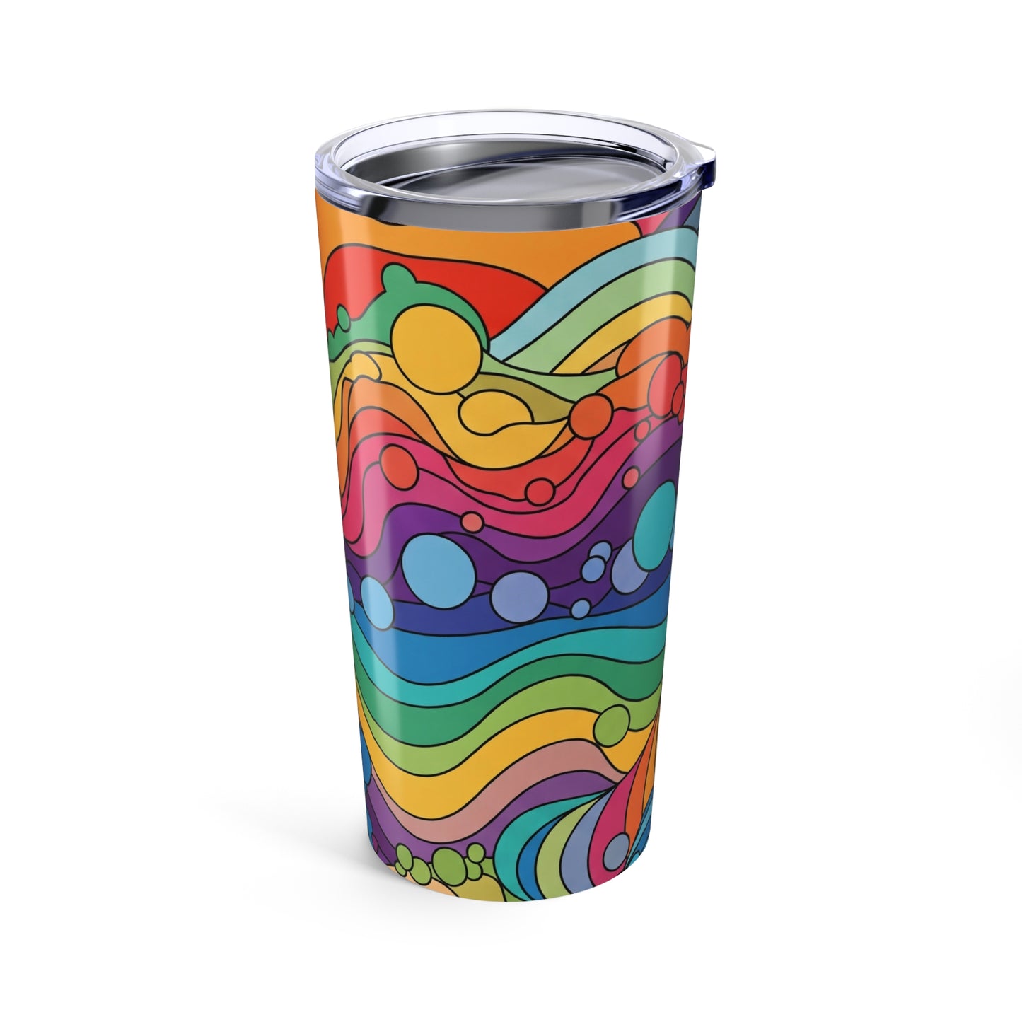 20oz Steel Coffee Cup Double Wall Vacuum Insulation Keeps Hot Or Cold Beverages Leak Proof BPA Free Dishwasher Safe