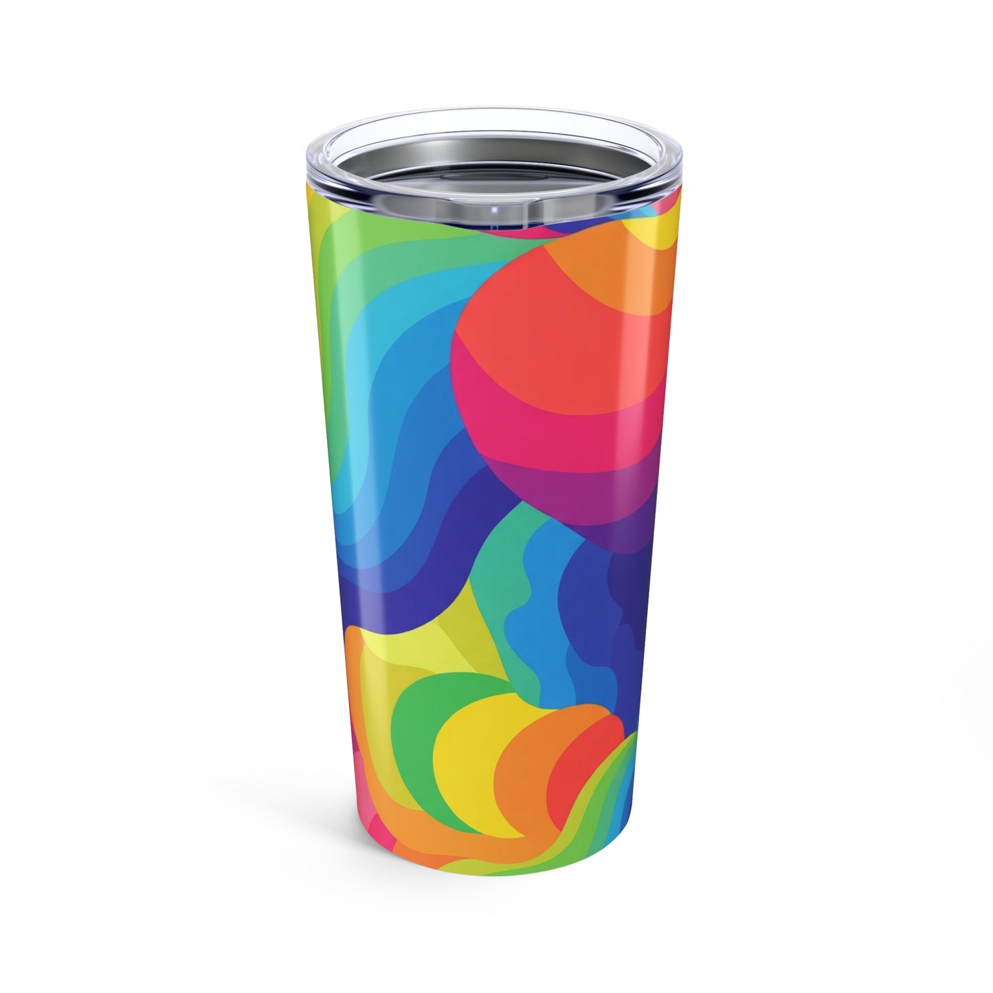 20oz Stainless Steel Printed Tumbler With Double Wall Vacuum Insulation Spill Resistant Travel Mug Dishwasher Safe