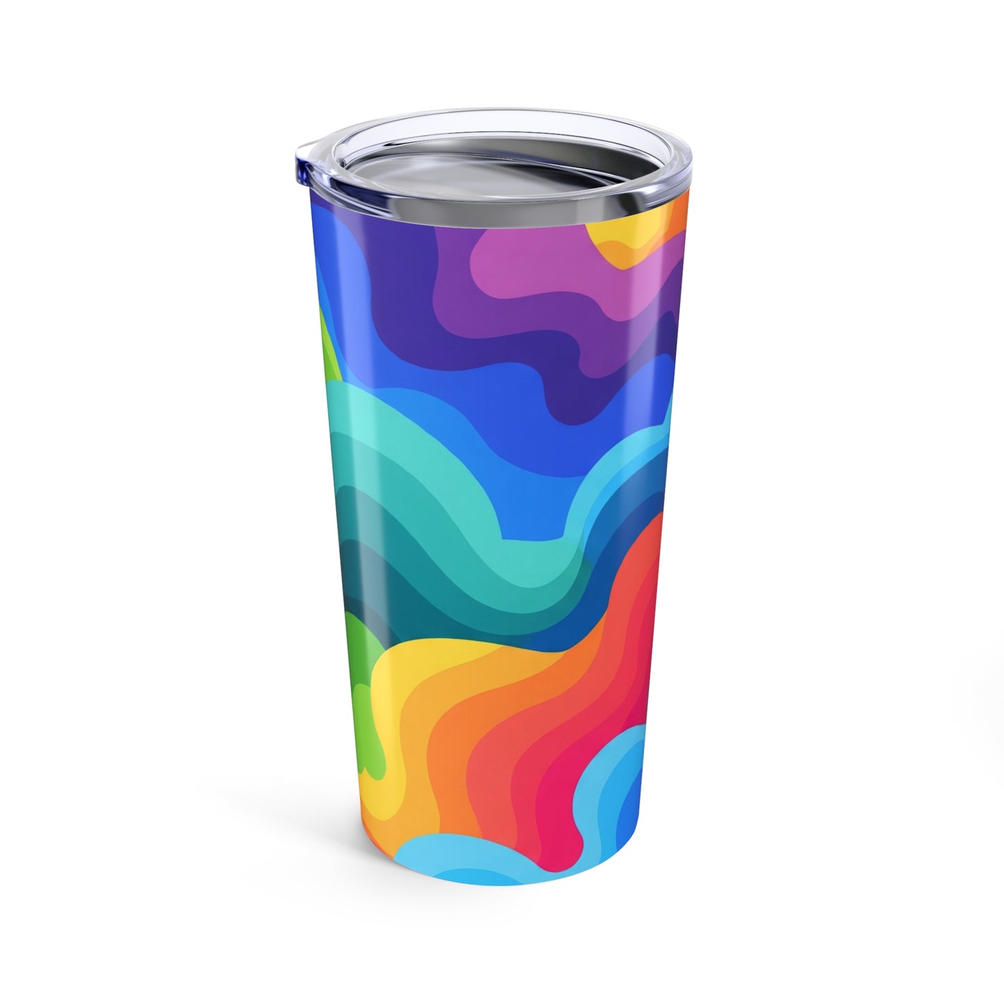 20 oz Stainless Steel Tumbler With Double Wall Vacuum Insulation Leak Proof Travel Mug For Hot And Cold Drinks Art