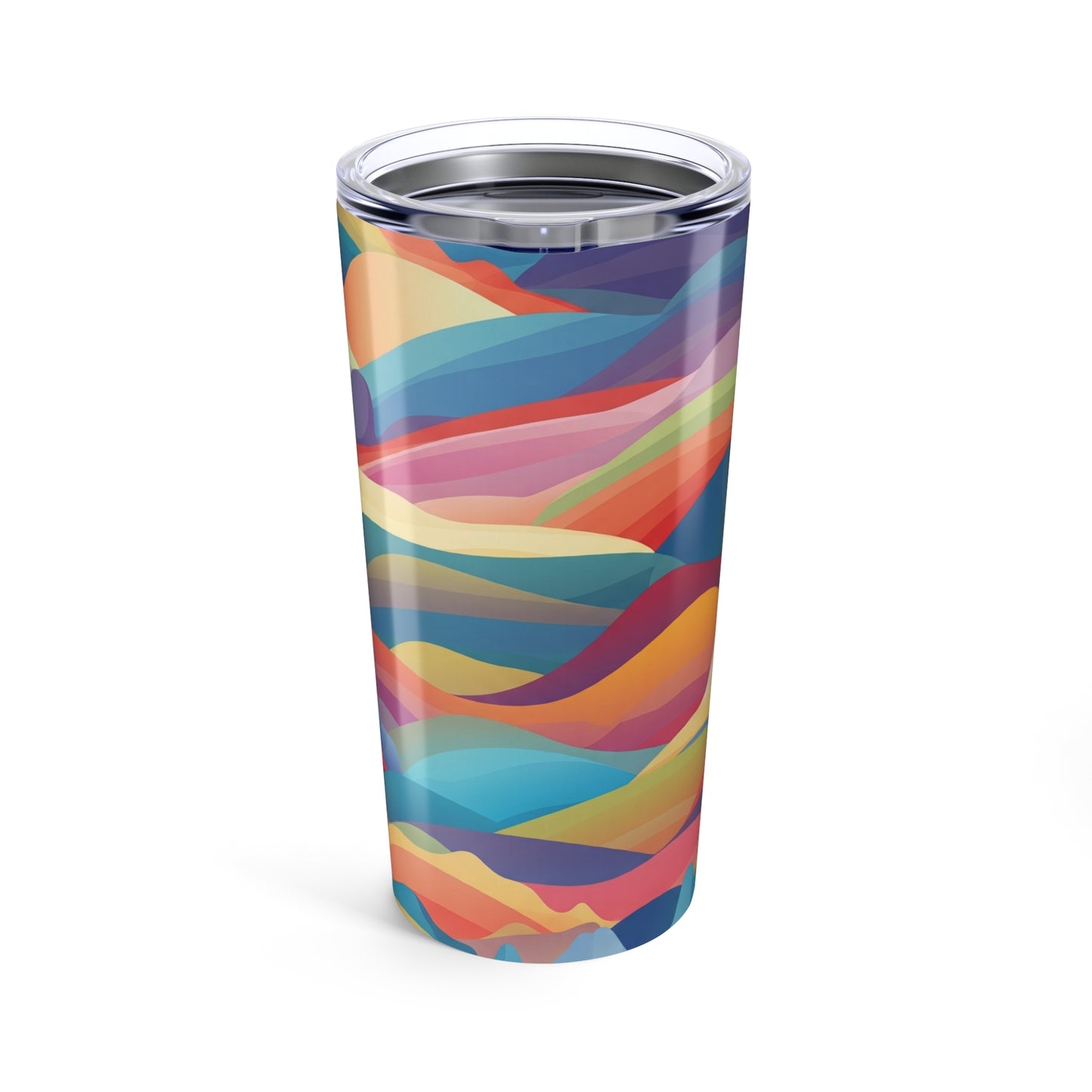 20oz Stainless Steel Tumbler With Double Wall Vacuum Insulation Spill Resistant Travel Mug For Hot Or Cold Drinks