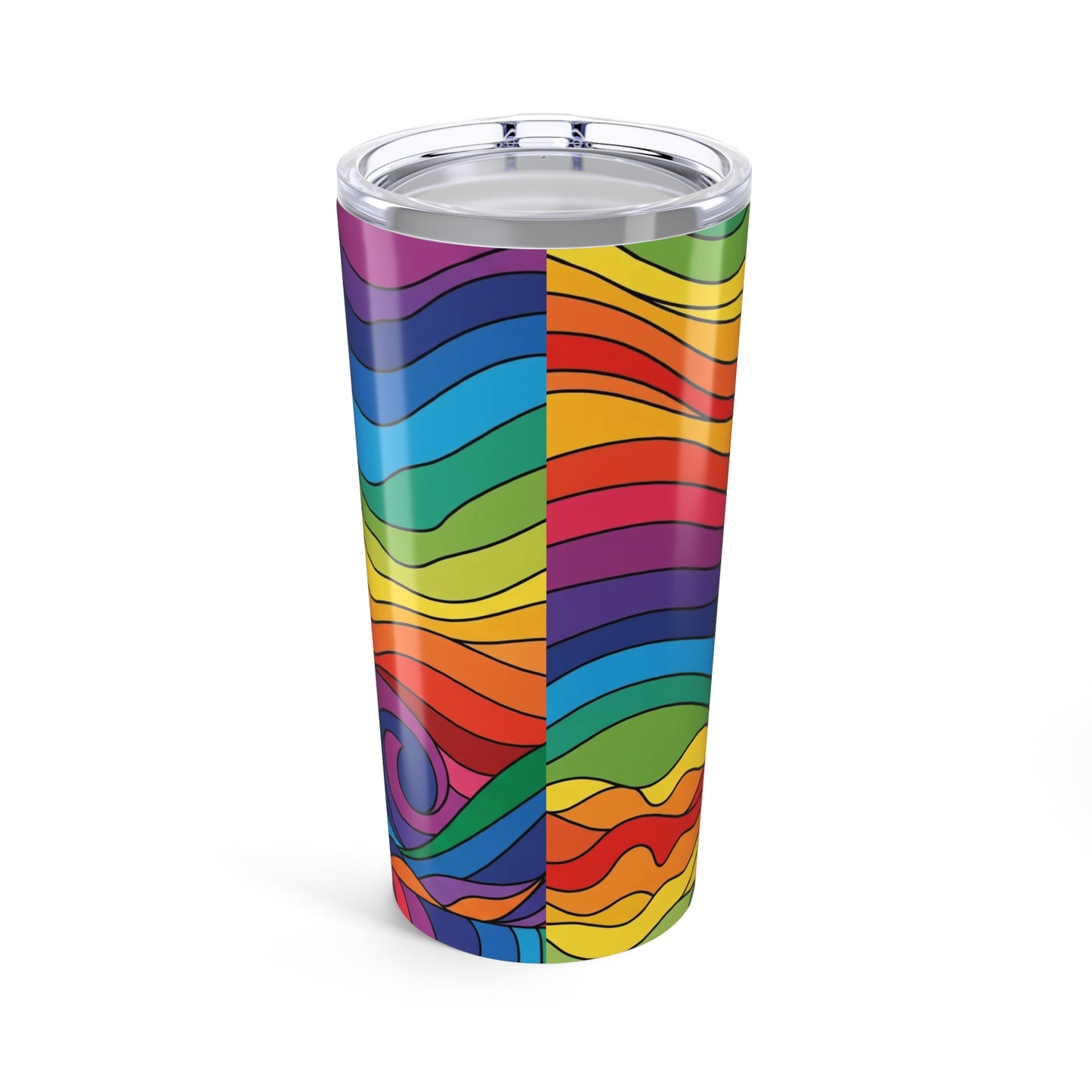 20oz Stainless Steel Insulated Tumbler With Double Wall Vacuum Seal Printed Graphic For Hot And Cold Beverages