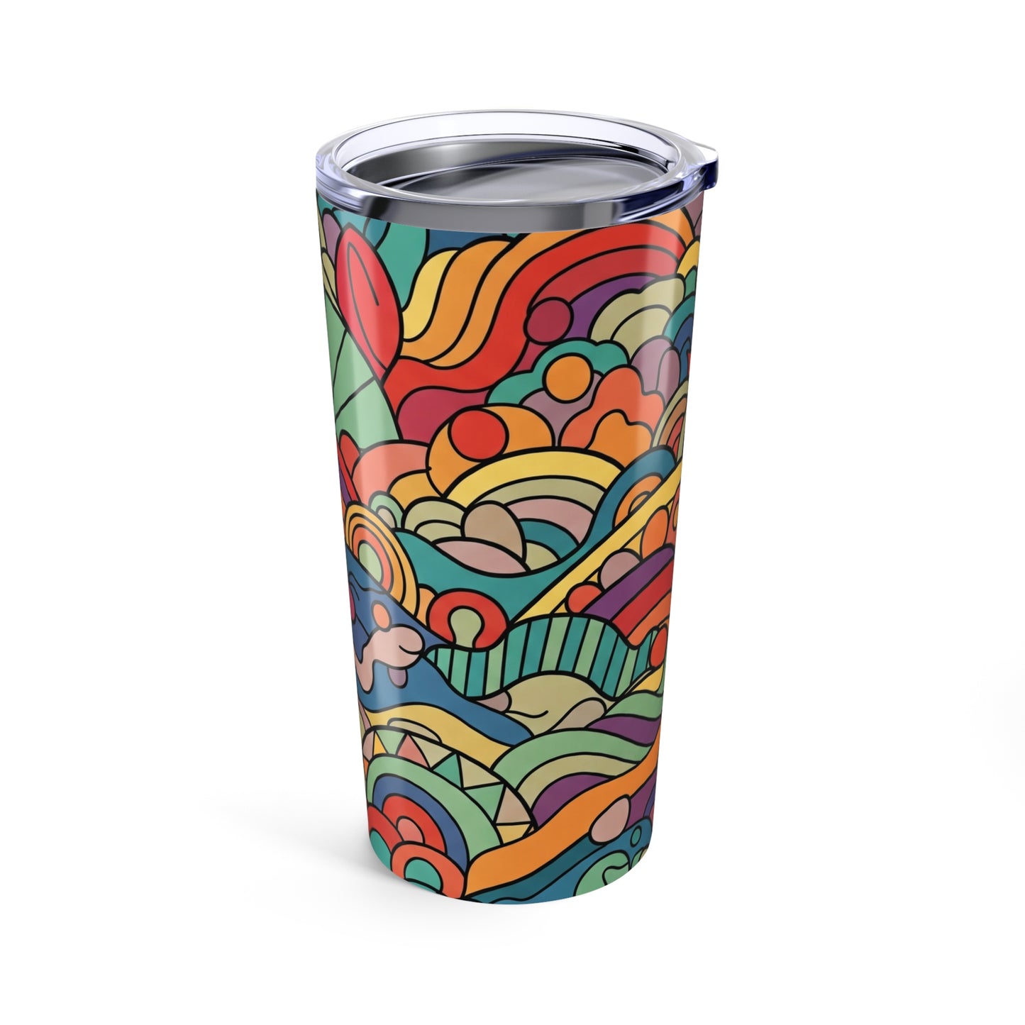 20oz Stainless Steel Travel Mug With Double Wall Vacuum Insulation Spill Resistant Lid Dishwasher Safe