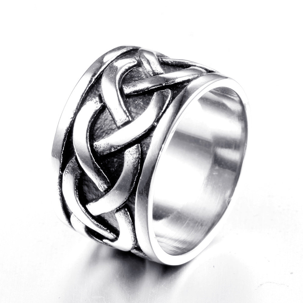 Men's Titanium Steel Ring Statement Band for Him Simple Minimalist Design Everyday Jewelry Fashion Ring for Men and a Modern Look Band Ring Sizes 7 8 9 10 11 12 13