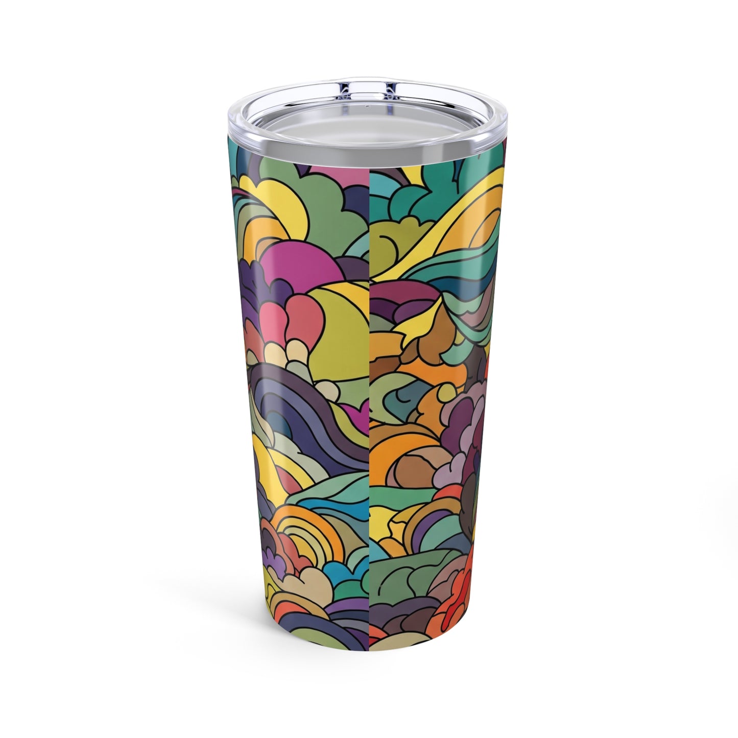 20oz Stainless Steel Tumbler With Double Wall Vacuum Insulation Spill Resistant Travel Mug For Hot And Cold