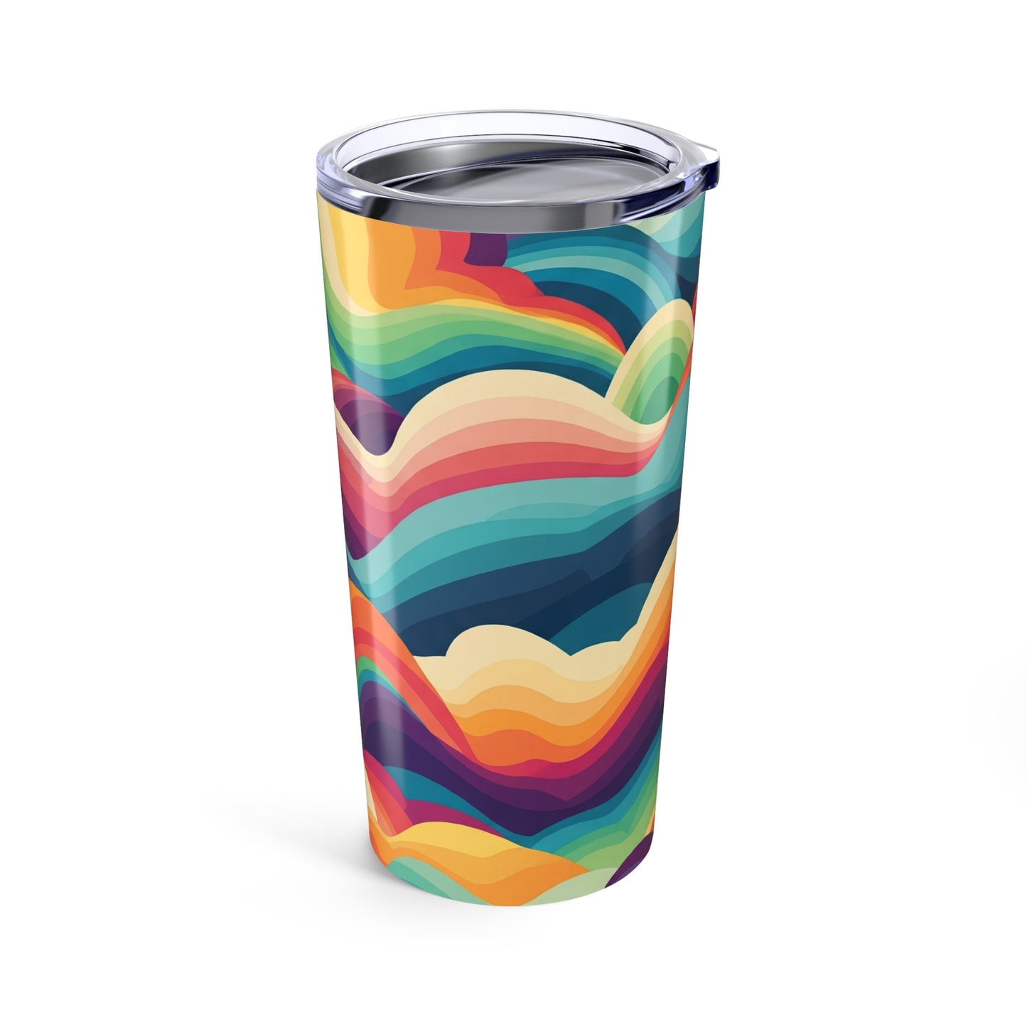 20oz Stainless Steel Tumbler With Graphic Double Wall Vacuum Insulation For Hot Or Cold Beverages Dishwasher Safe