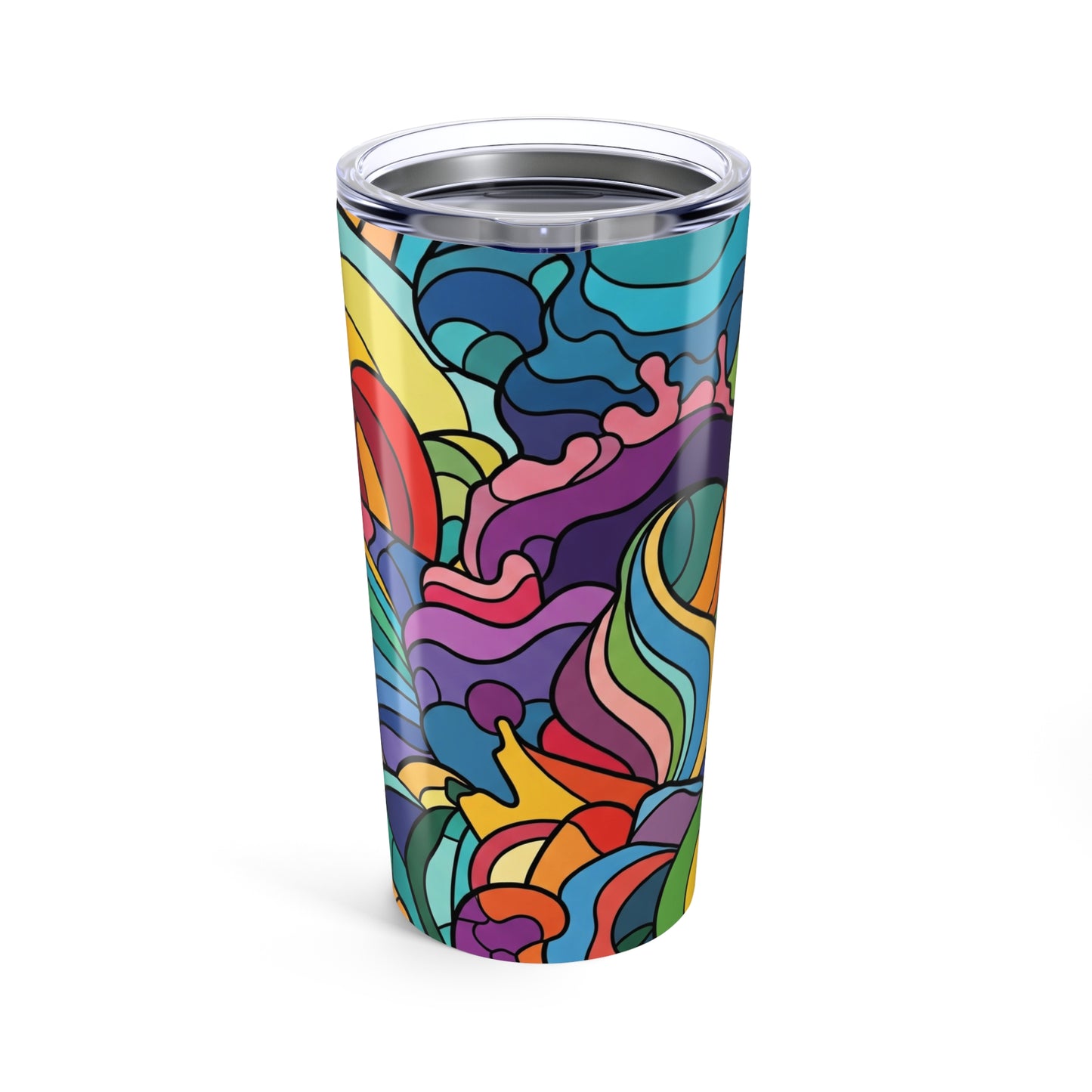 20 Oz Stainless Steel Tumbler With Double Wall Vacuum Insulation Spill Resistant Hot Cold Coffee Cup Dishwasher