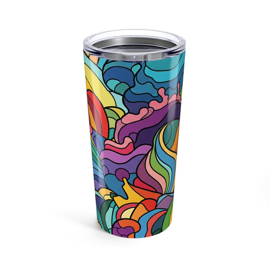 20 Oz Stainless Steel Tumbler With Double Wall Vacuum Insulation Spill Resistant Hot Cold Coffee Cup Dishwasher