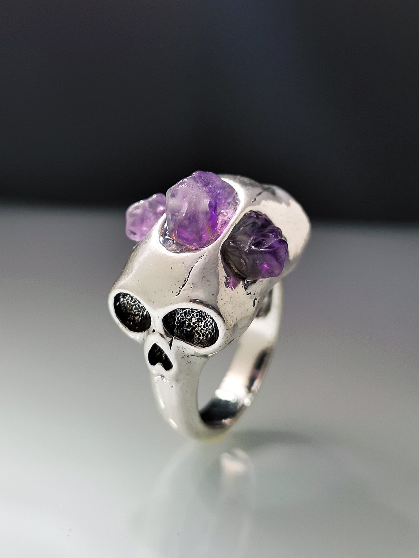 Geometric Alloy Ring With Rhinestones For Women Simple Fashion Jewelry Electroplated Design Fresh Everyday Look