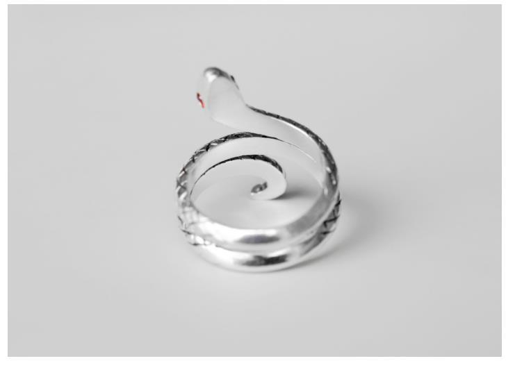 Sterling Silver Temperament Personality Ring For Women Adjustable Open Ring 925 Jewelry With Smooth Finish Era