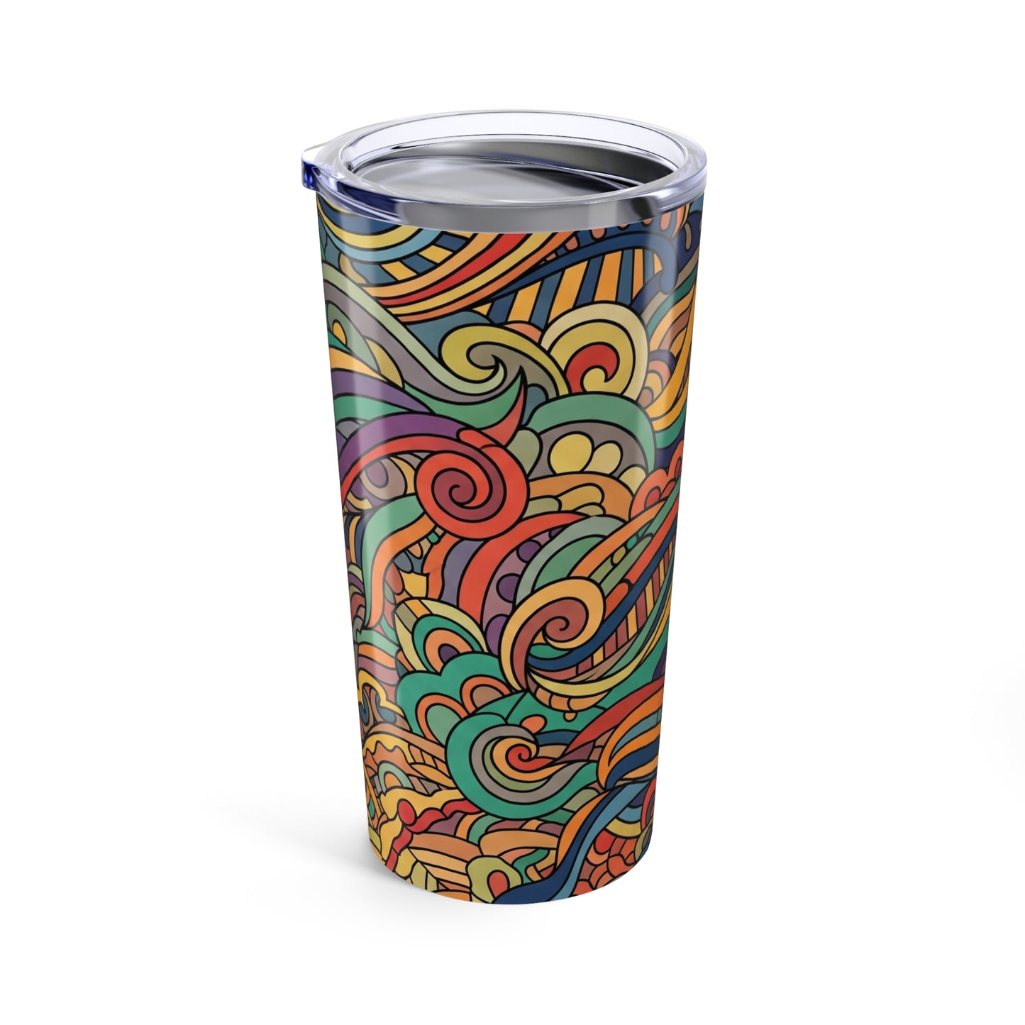 20oz Stainless Steel Travel Mug With Double Wall Vacuum Insulation Keeps Beverages Hot Or Cold And Spill Resistant