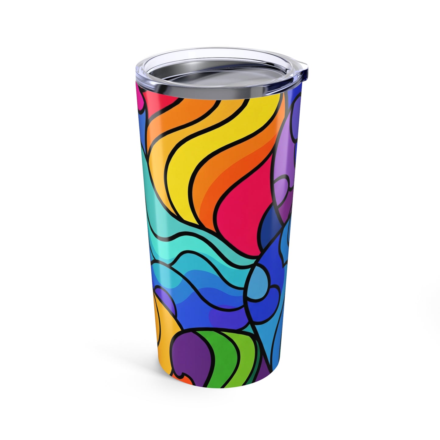 20 Ounce Stainless Steel Tumbler With Double Wall Vacuum Insulation Travel Mug For Hot And Cold Beverages Durable