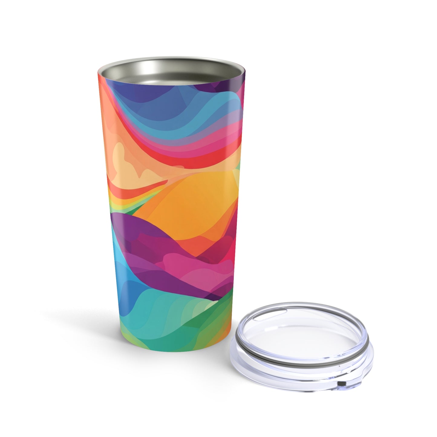 20 Ounce Stainless Steel Tumbler With Double Wall Insulation Spill Resistant Durable Beverage Container Dishwasher