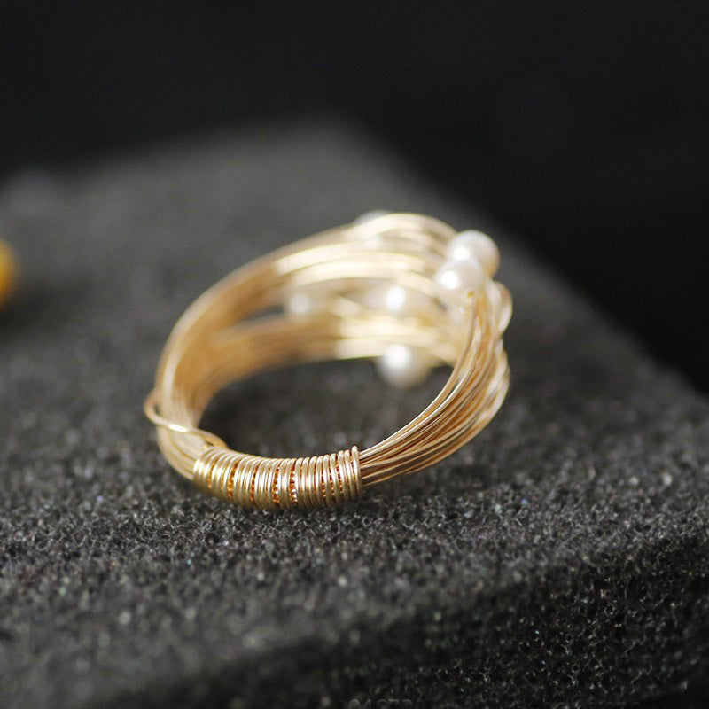 Freshwater Pearl Ring Elegant Design for Everyday Wear and Special Occasions Simple Natural Pearl Jewelry Pure