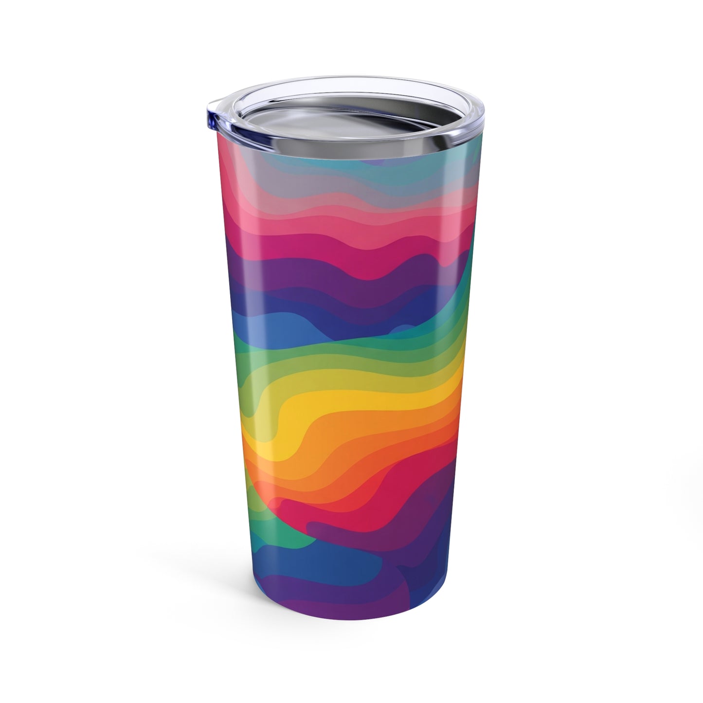 20oz Stainless Steel Tumbler Double Wall Vacuum Insulated Spill Resistant Travel Mug Printed Design For Hot Cold