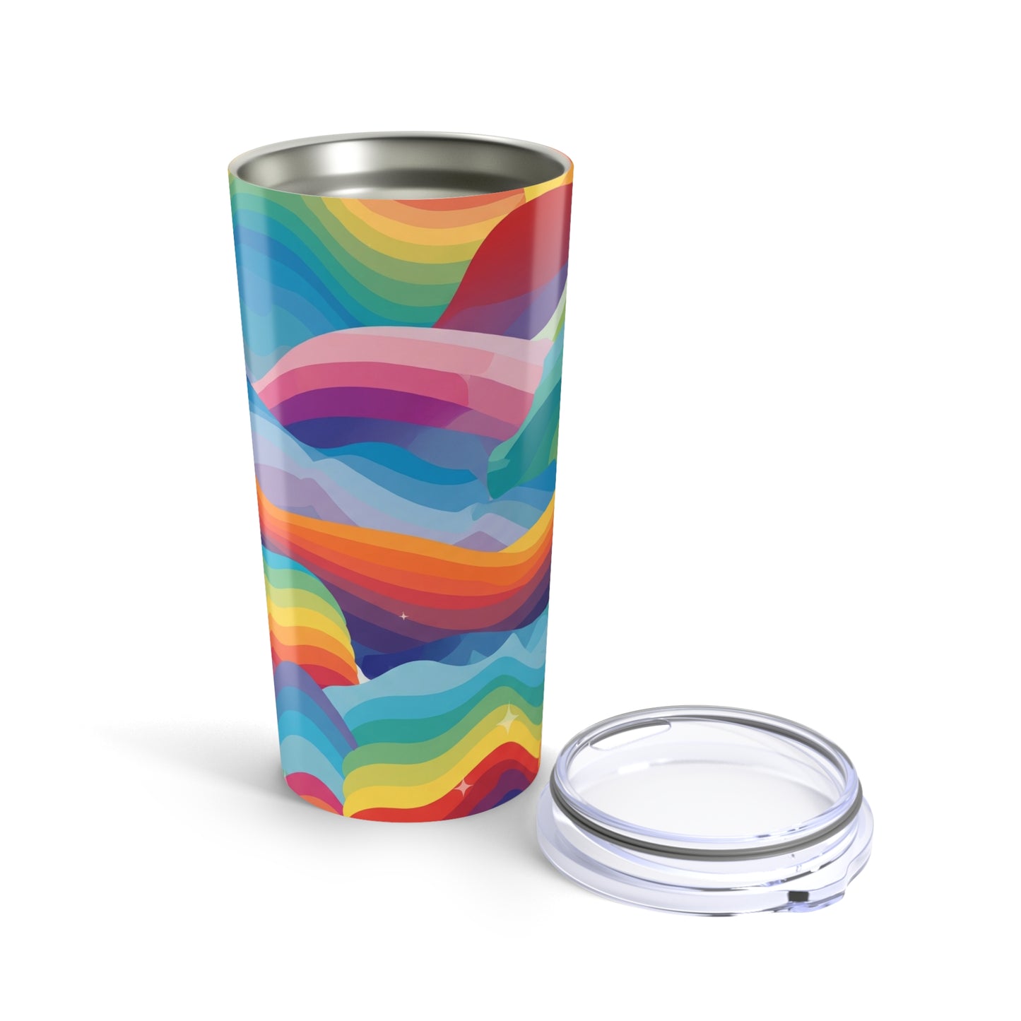 20oz Stainless Steel Tumbler With Double Wall Vacuum Insulation Travel Mug For Hot Or Cold Beverages And Drinkware