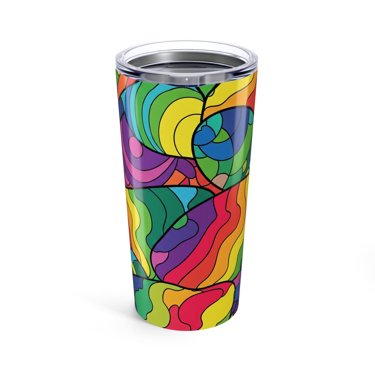 20 Oz Stainless Steel Travel Mug With Double Wall Vacuum Insulation Spill Resistant And Dishwasher Safe Printed