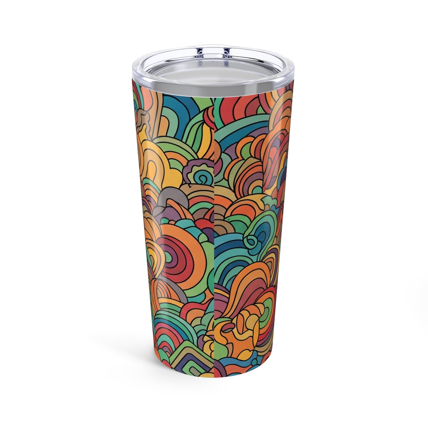 20 Oz Stainless Steel Tumbler With Double Wall Vacuum Insulation Keeps Hot Or Cold Drinks Leak Proof And