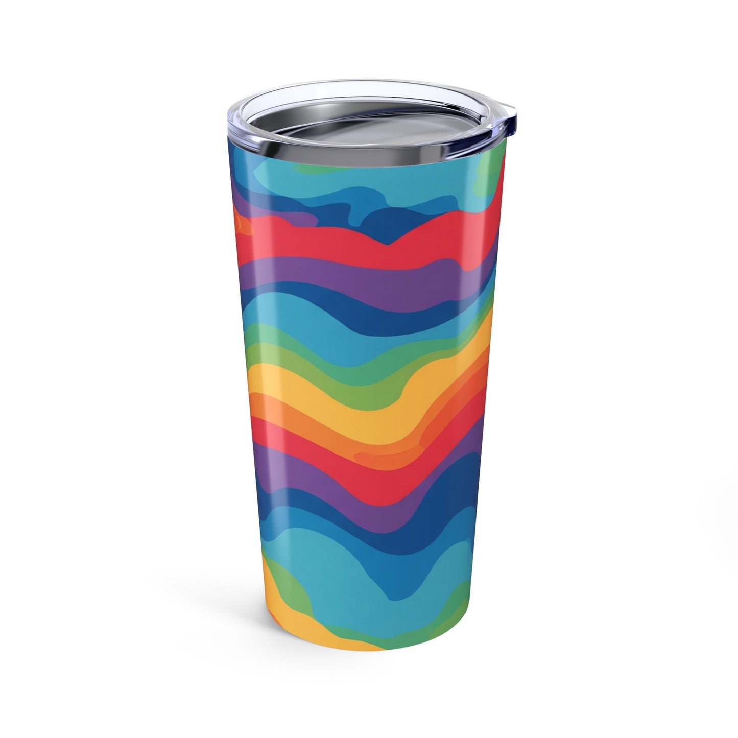 20oz Stainless Steel Travel Mug With Printed Design Double Wall Vacuum Insulation Spill Resistant And Dishwasher