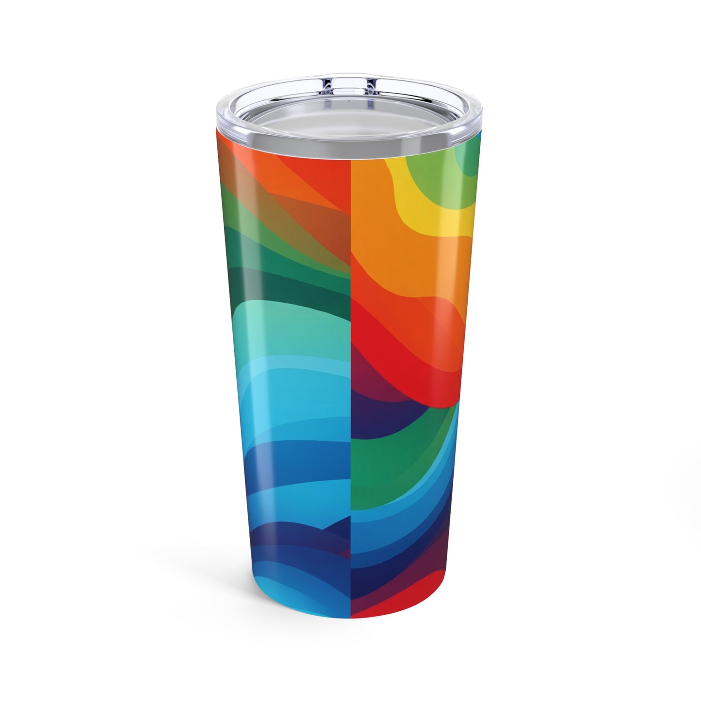 20oz Stainless Steel Travel Mug With Wall Insulation Spill Resistant Durable Build And Printed Art For Hot And Cold