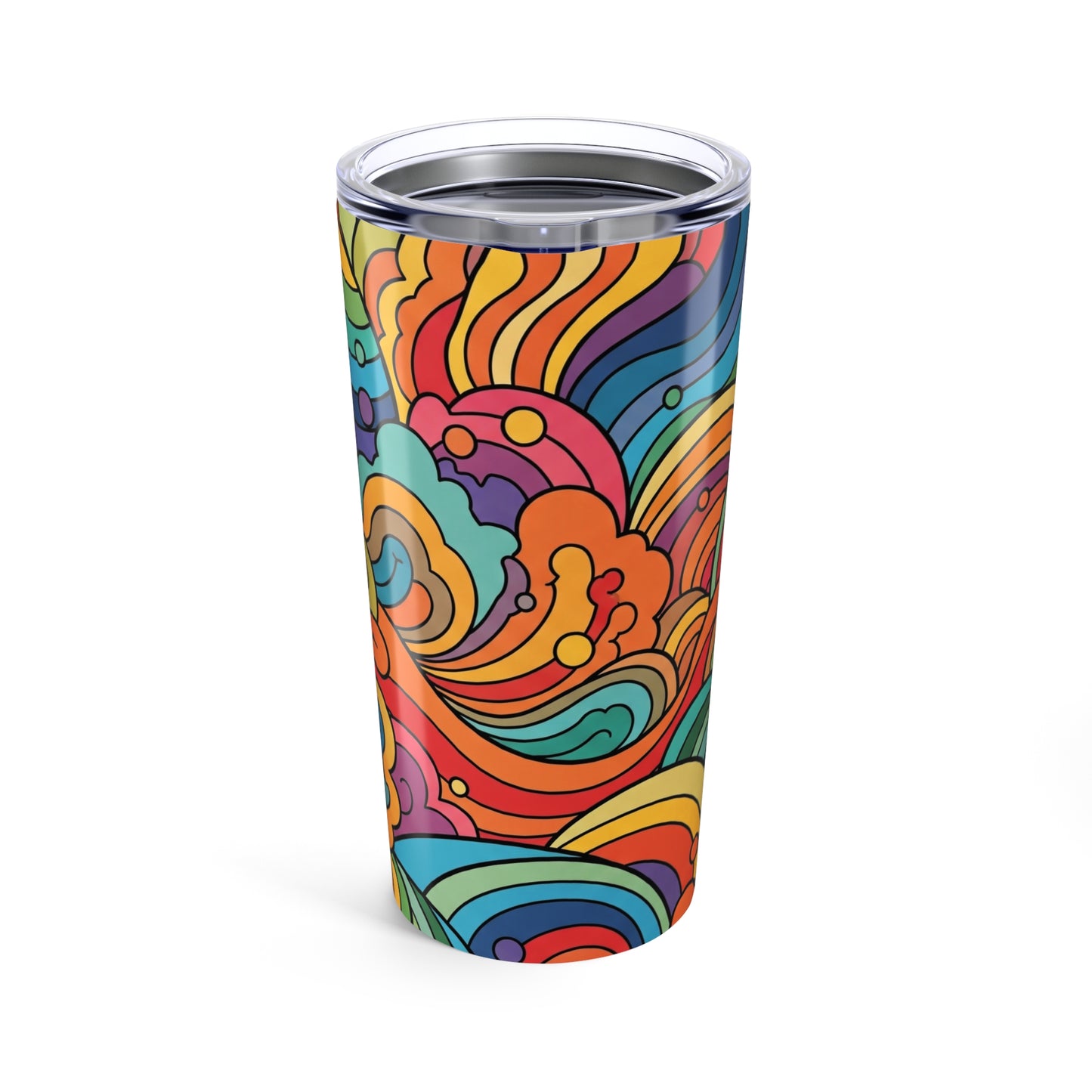 20oz Double Wall Vacuum Insulated Tumbler With Lid For Hot Or Cold Beverages Spill Resistant Stainless Steel Cup