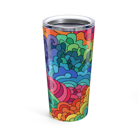 20oz Stainless Steel Tumbler With Double Wall Vacuum Insulation Leak Proof Durable Design For Hot And Cold