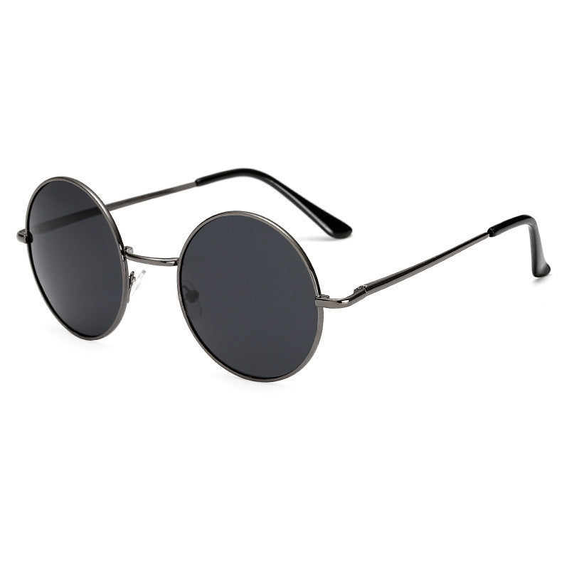 Polarized Vintage Metal Frame Sunglasses UV400 Resin Lens 99 Percent Light Transmittance Durable All Day Comfort