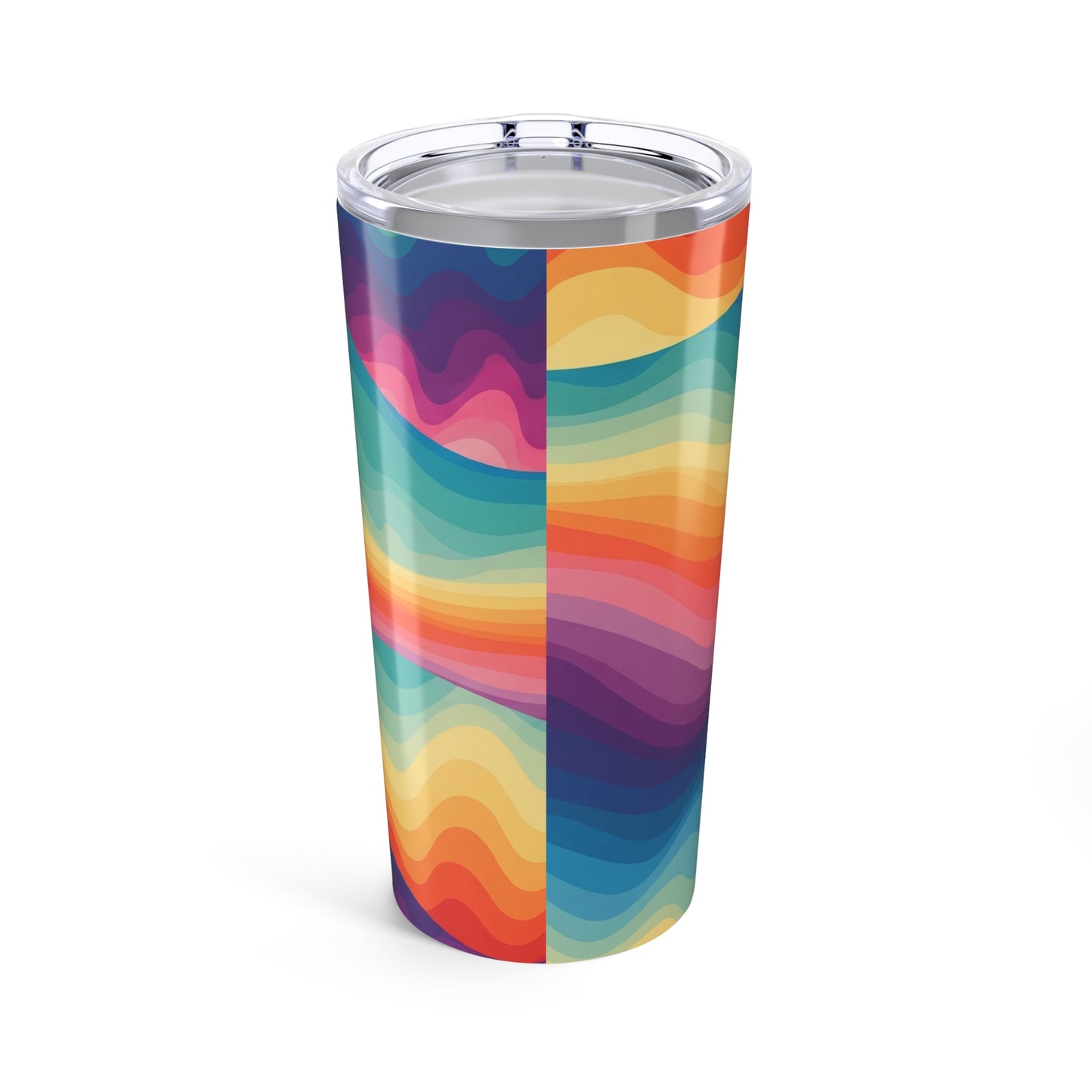20 Ounce Stainless Steel Tumbler With Double Wall Vacuum Insulation Spill Resistant Keeps Hot And Cold Drinks All