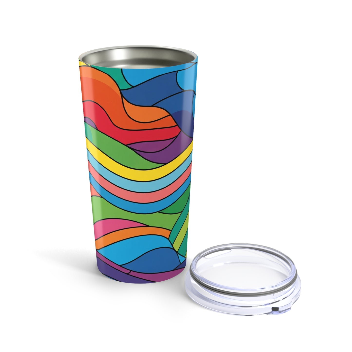 20 Oz Stainless Steel Tumbler With Double Wall Insulation Leak Proof Design And Lid For Hot Or Cold Beverages