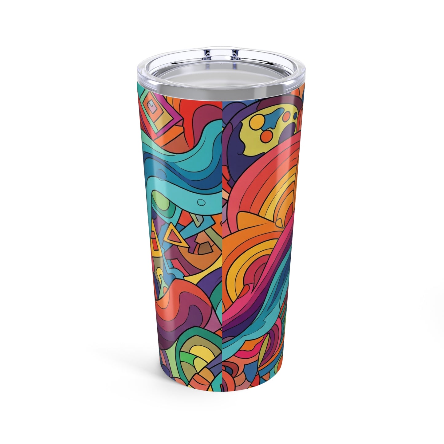20oz Stainless Steel Tumbler With Double Wall Vacuum Insulation Spill Resistant BPA Free Hot Cold Beverage Mug