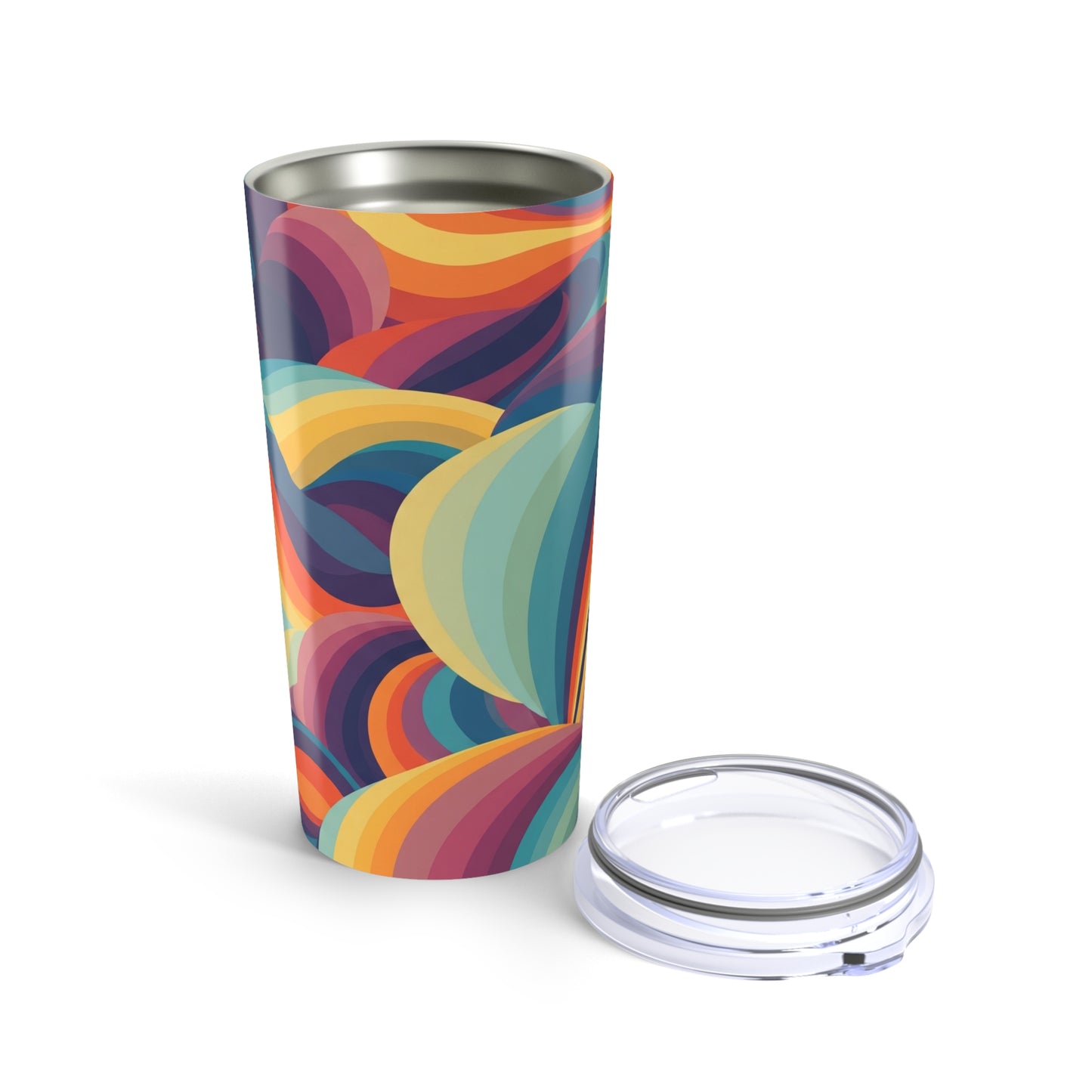 20oz Stainless Steel Travel Mug With Double Wall Vacuum Insulation Leak Proof Spill Resistant BPA Free Dishwasher