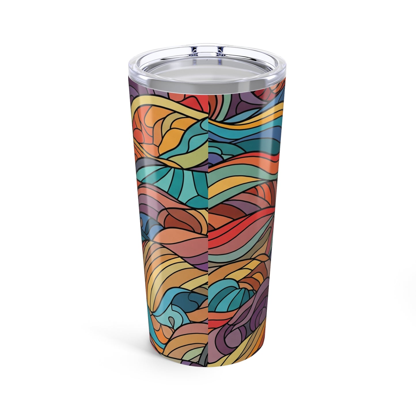 20 Oz Double Wall Insulated Stainless Steel Tumbler Keeps Hot Or Cold Beverages Dishwasher Safe Travel Kitchen Gift