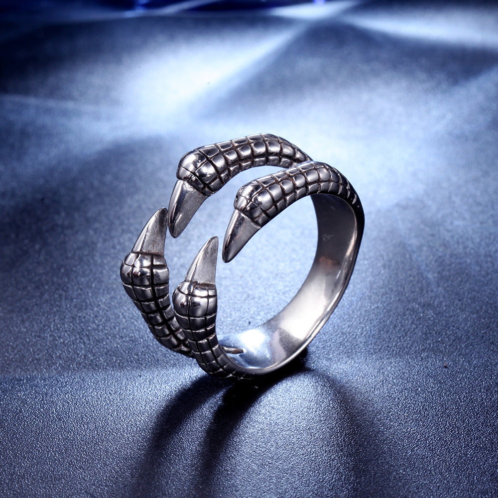 Stainless Steel Ring Lucky Men's Korean Jewelry