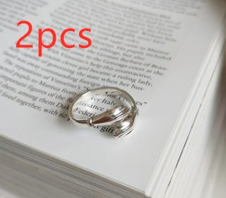 Sterling Silver Finger Ring For Women Geometric Design With Gemstones 925 Silver Plated Finishing Elegant Ring