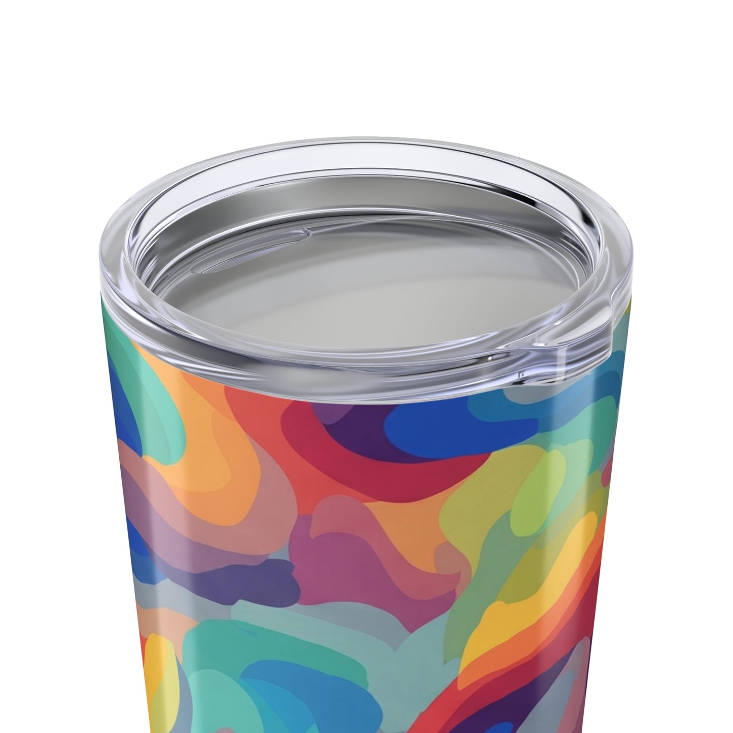 20oz Stainless Steel Tumbler With Printed Design Double Wall Vacuum Insulated Leak Proof Thermal Coffee Travel Mug