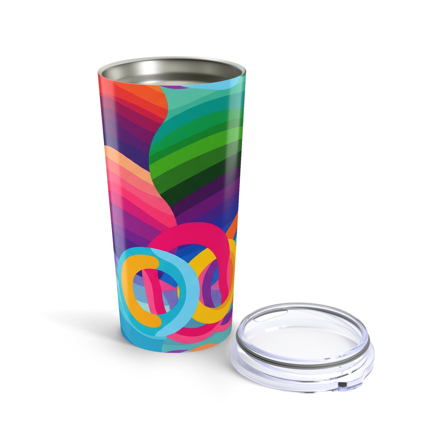 20 Oz Stainless Steel Tumbler With Vacuum Insulation Leak Resistant Spill Proof Design For Hot Or Cold Drinks Daily