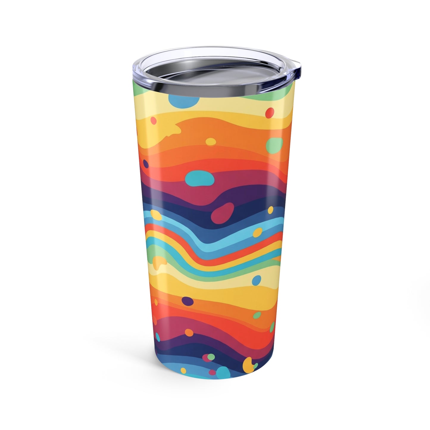 20oz Steel Tumbler With Double Wall Vacuum Insulation Spill Resistant Hot Cold Beverage Mug Dishwasher Safe Durable