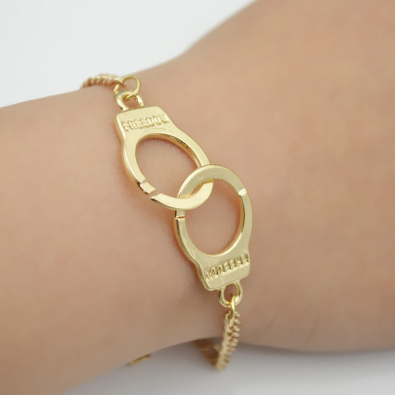 Elegant Alloy Bracelet With Figure Eight Design Fashion Plating Jewelry Gifts Travel Business Advertising Promotions